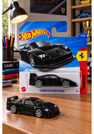 Hot Wheels Ferrari F40 Competizione Oyuncak Araba Çok Renkli