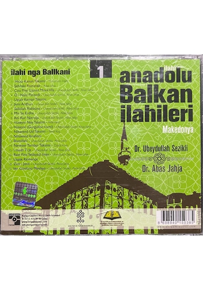Plak Değildir Cd Dir Cd Anadolu Balkan İlahileri Makedonya Cd