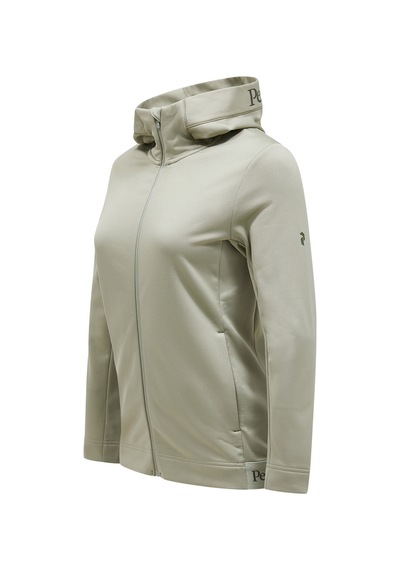 Peak Performance W Rider Tech Zip Hood Yeşil Yeşil