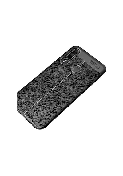 Huawei P40 Lite E Kilif Deri Tarzi Niss Silikon Case 433108899
