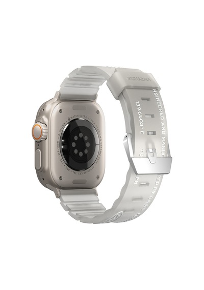 Watch 7 Akıllı Saat Kordonu 45mm New Shokku Silikon Strap Kayış Beyaz