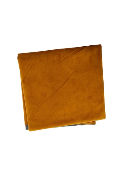 Okey Oyun Masa Örtüsü Kadife 140x140 Koyu Sarısı