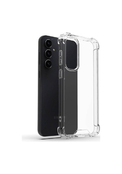 Samsung Galaxy Uyumlu S23 Fe Kılıf Şeffaf Nitro Anti Shock Kapak