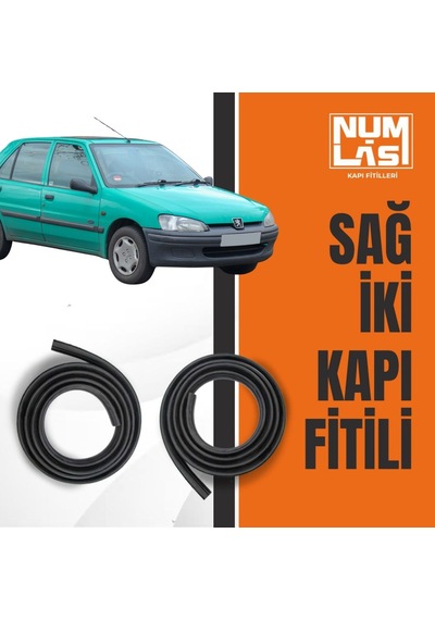 Peugeot 106 Sağ Ön Ve Arka Kapı Fitili-a Kalite-numlas-nm3745