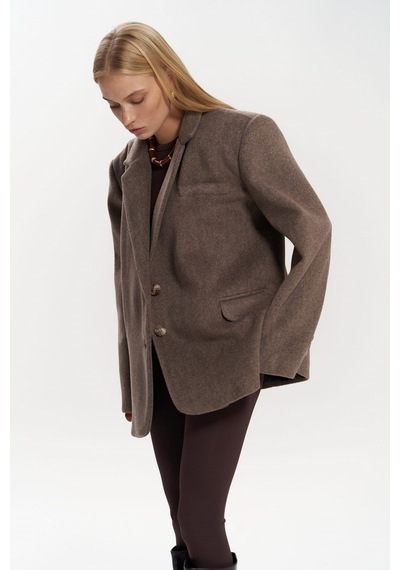 Mai Studios Co. Howell Kahve Blazer Ceket Kahve