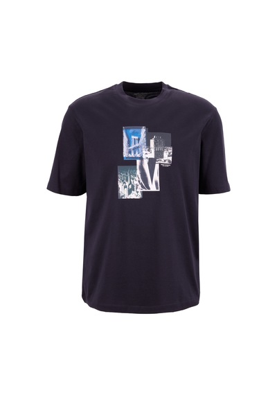 Armani Exchange Lacivert Erkek Regular Fit Baskılı T-shirt Xm000269 Af12112 Ub101 T-shırt Koyu Lacivert Armani Exchange Lacivert Erkek Regular Fit Baskılı T-shirt Xm000269 Af12112 Ub101 T-shırt Koyu Lacivert