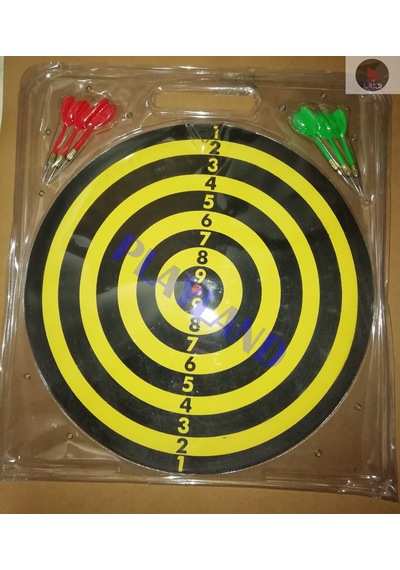 Büyük Boy Dart Seti Çift Taraflı Dart Hedef Tatası 6 Oklu