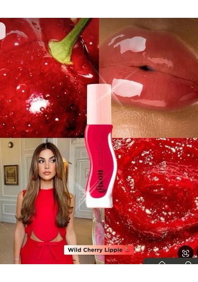 Honey Gisou Strawberry Sorbet Simli Parlatıcı Ruj Yağı Diğer