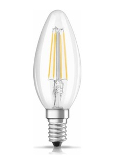 Osram Led Value 4-40w B40 2700k Sarı E14 Filament Mum Buji Ampul 4 Adet