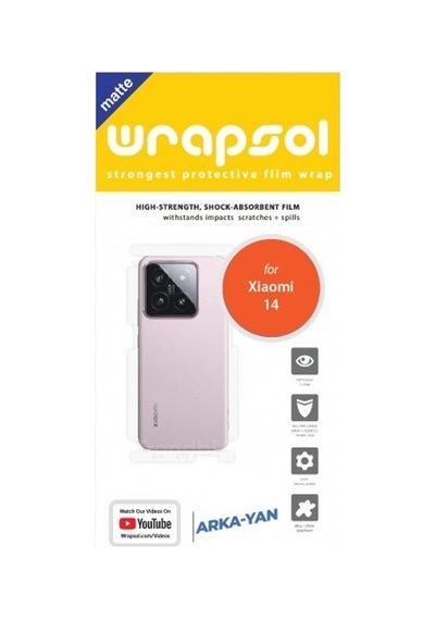 Xiaomi 14 Mat Arka Ve Yan Koruyucu Poliüretan Film