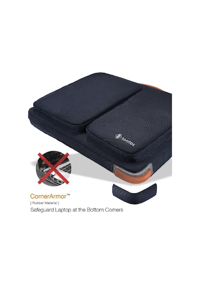 Tomtoc A42-C01B01 13.5" Lacivert Defender-A42 Notebook Çantası