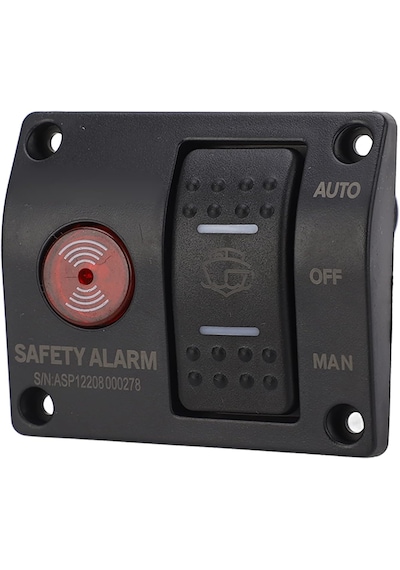 Sintine Pompası Kontrol Paneli. Alarmlı. Seaflo. 24V