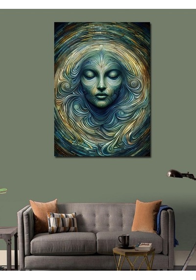 Kanvas Tablo Sakinlik Ve İçsel Yolculuk 100cmx140cm