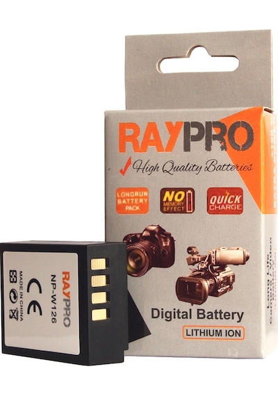 Fujifilm X-T1 X-T2 X-T10 X-T20 X-T30 için Npw126 Np-W126S Batarya