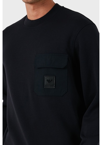 Emporio Armani Erkek Sweat Em002925 Af10013 Ub118 Lacivert Lacivert