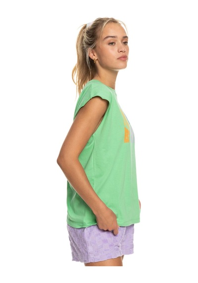 Roxy Smell Of Sea J Tees Kadın Tişört Yeşil