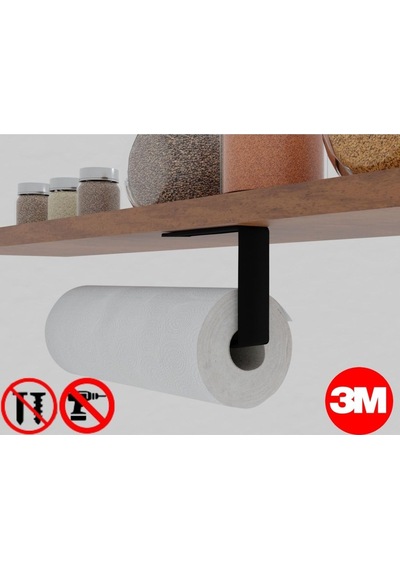 Risingmaber Yapışkanlı Kağıt Havluluk Yapışkanlı Havlu Askılığı, Banyo Askısı Yapışkanlı Havluluk Ve Pe Diğer