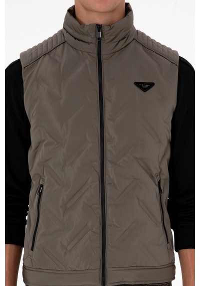 U.s. Polo Assn. Erkek Vizon Yelek Dokuma 50310304-vr052 Vizon