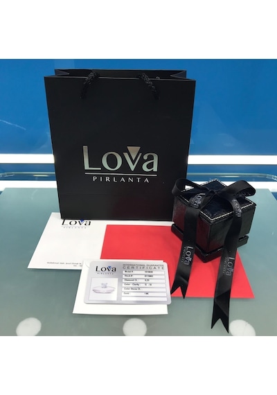 Lova 0,06 Karat Pırlanta Tektaş Kolye - 2040067