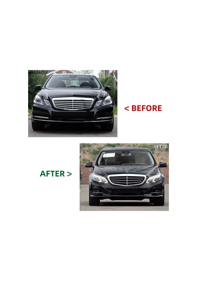Mercedes E Class W212 2009-2012 Uyumlu Executive Makyajlama Seti-stok Hazır
