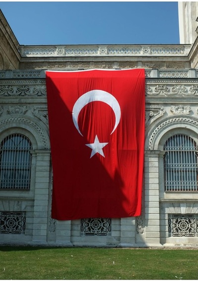 Lona Sanat 300x450 Cm Türk Bayrağı Alpaka Diğer