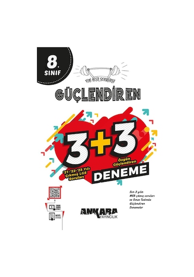 Ankara Yayınları 8.sınıf Güçlendiren 3+3 Deneme