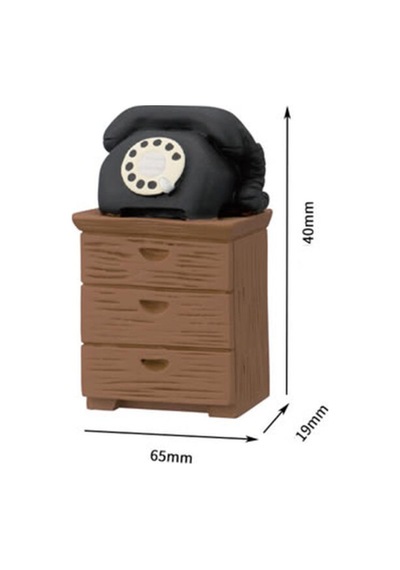 Retro Telefon Mini Figür