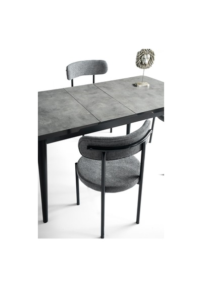 Alfa Mdf Açılır Mutfak Masa Sandalyeli Takım 75 130cm
