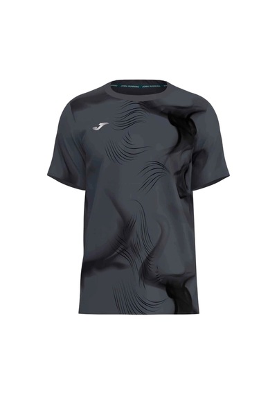 Joma R-night Kısa Kollu Erkek Siyah Koşu Tişörtü