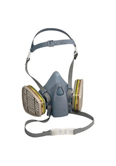 3M 7502 Yarımyüz Maske 6057 Abe1 Filtre Kombinasyon Set