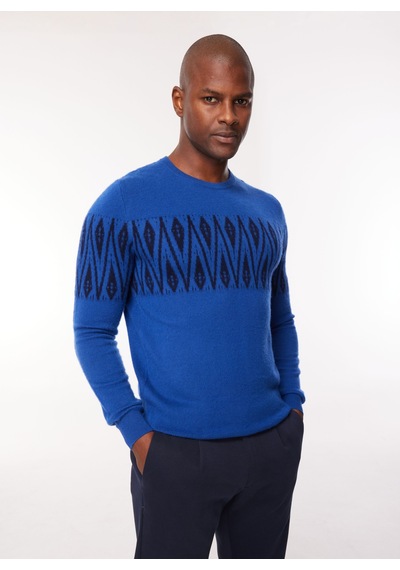At.p.co Bisiklet Yaka Slim Fit Lacivert Erkek Kazak A274a24l126/e-