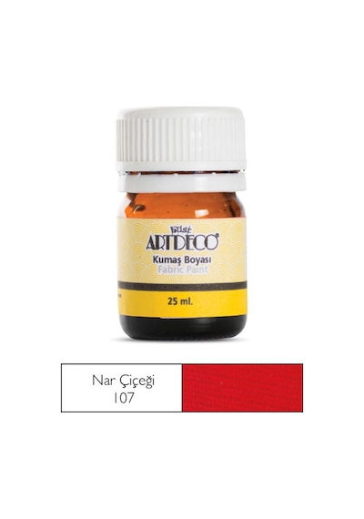 Artdeco Kumaş Boyası 107 Nar Çiçeği