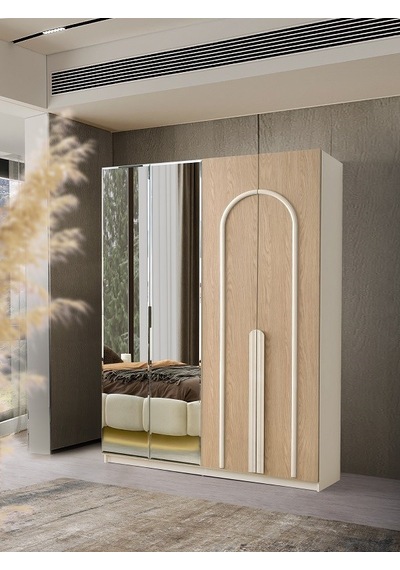Florensa Mdf 4 Kapılı Dolap Aytaşı