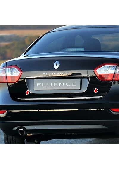 Renault Fluence Krom Bagaj Alt Çıta 2010 Üzeri Paslanmaz Çelik