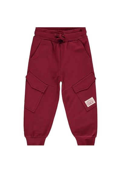 Civil Boys Basic Kargo Cepli 2-5 Yaş Eşofman Altı - Bordo