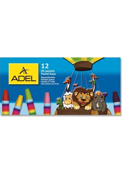 Adel 12 Renk Pastel Boya 837002 N11.6724