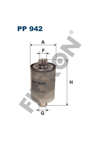 FILTRON PP942 YAKIT FİLTRESİ ROVER ROVER 25 1.6 16V 109HP 10/99-