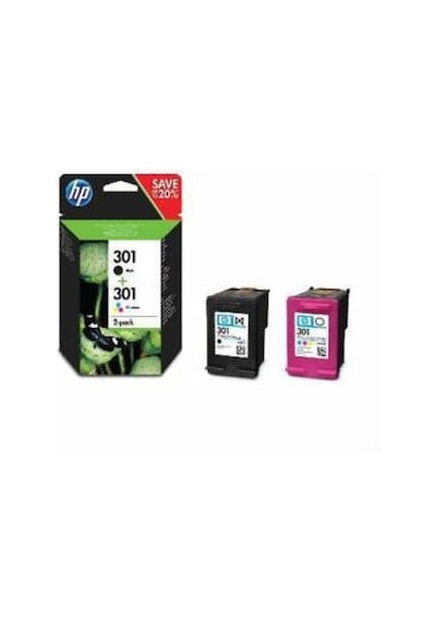 hp 301 İkili Paket 301 Siyah - 301 Renkli