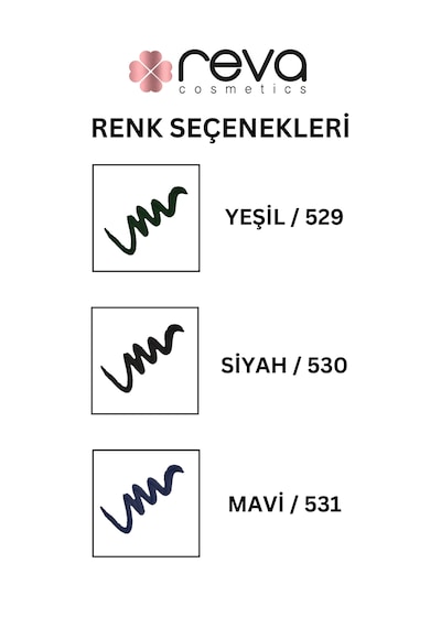 Siyah Göz Kalemi & Black Eyeliner No: 530 - Vegan & Temiz Içerikli Siyah