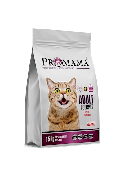 Promama Kuzu Etli Gurme Yetişkin Kedi Maması 15 KG