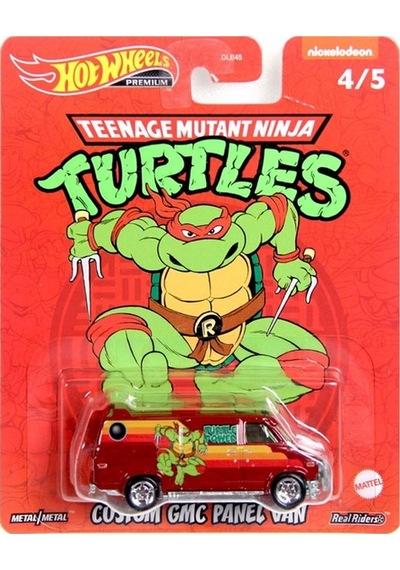 Hot Wheels Ninja Turtles Premium Serisi Custom GMC Panel Van