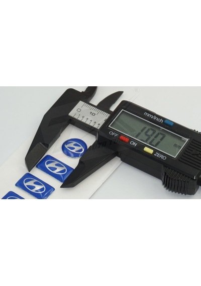 Hyundai Cam Açma Jant Torpido Direksiyon Metal Sticker Logo Seti