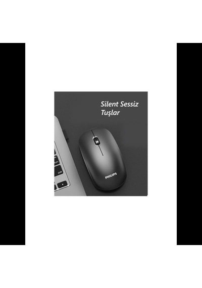 Phılıps Spk7315b, Siyah, Usb Nano 2,4gh Kablosuz, 1200dpi, Optic, 3 Tuşlu, Mouse Diğer