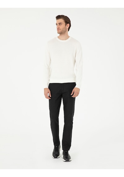 Pierre Cardin Erkek Siyah Pantolon Kanvas-chino 50295920-vr046 Siyah