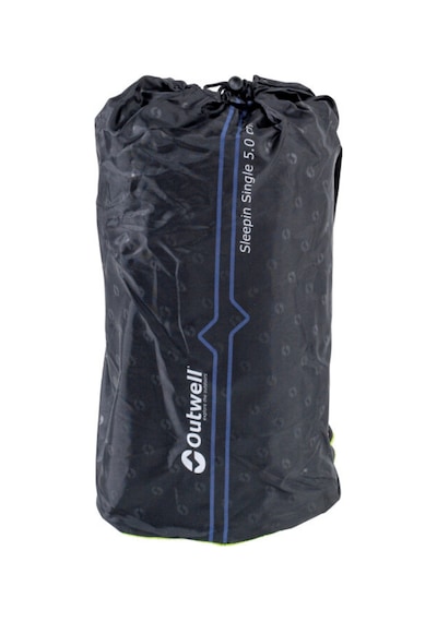 Outwell Sleepin Single 5.0 Cm Yüksek Yalıtımlı Şişme Mat R-değeri 5,8 Siyah