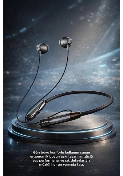 Torima TB-10 Bluetooth 5.4 Ense Askılı Kulak İçi Kulaklık