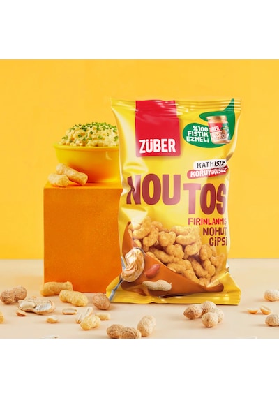 Fırın Nohut Cipsi 55 Gr Fıstık