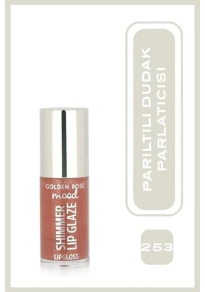 Shimmer Lip Glaze Lipgloss No:253 Sunset Glaze - Renkli Dudak Parlatıcısı 0