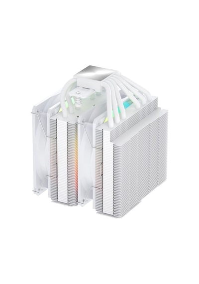 Fsp Mp7 Wa 2x120mm Argb Fanlı Lga1700/1851/am5 Beyaz İşlemci Soğutucu