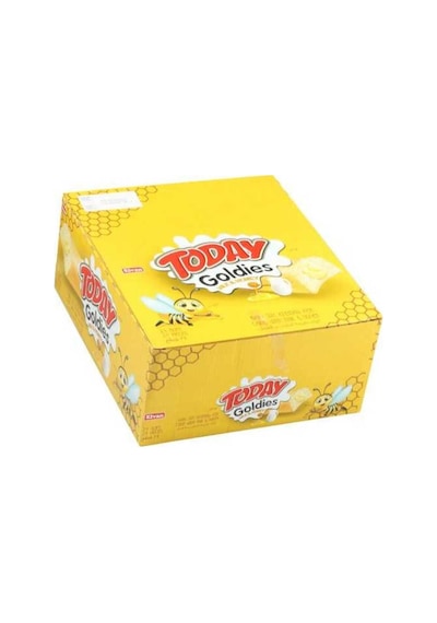 Today Goldies Ballı-Sütlü 35 Gr. 24 Adet (1 Kutu)